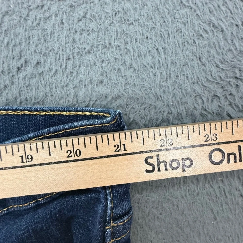Levi's 559 Relaxed Straight Jeans Mens 42x32 Blue Dark Wash Stretch Denim